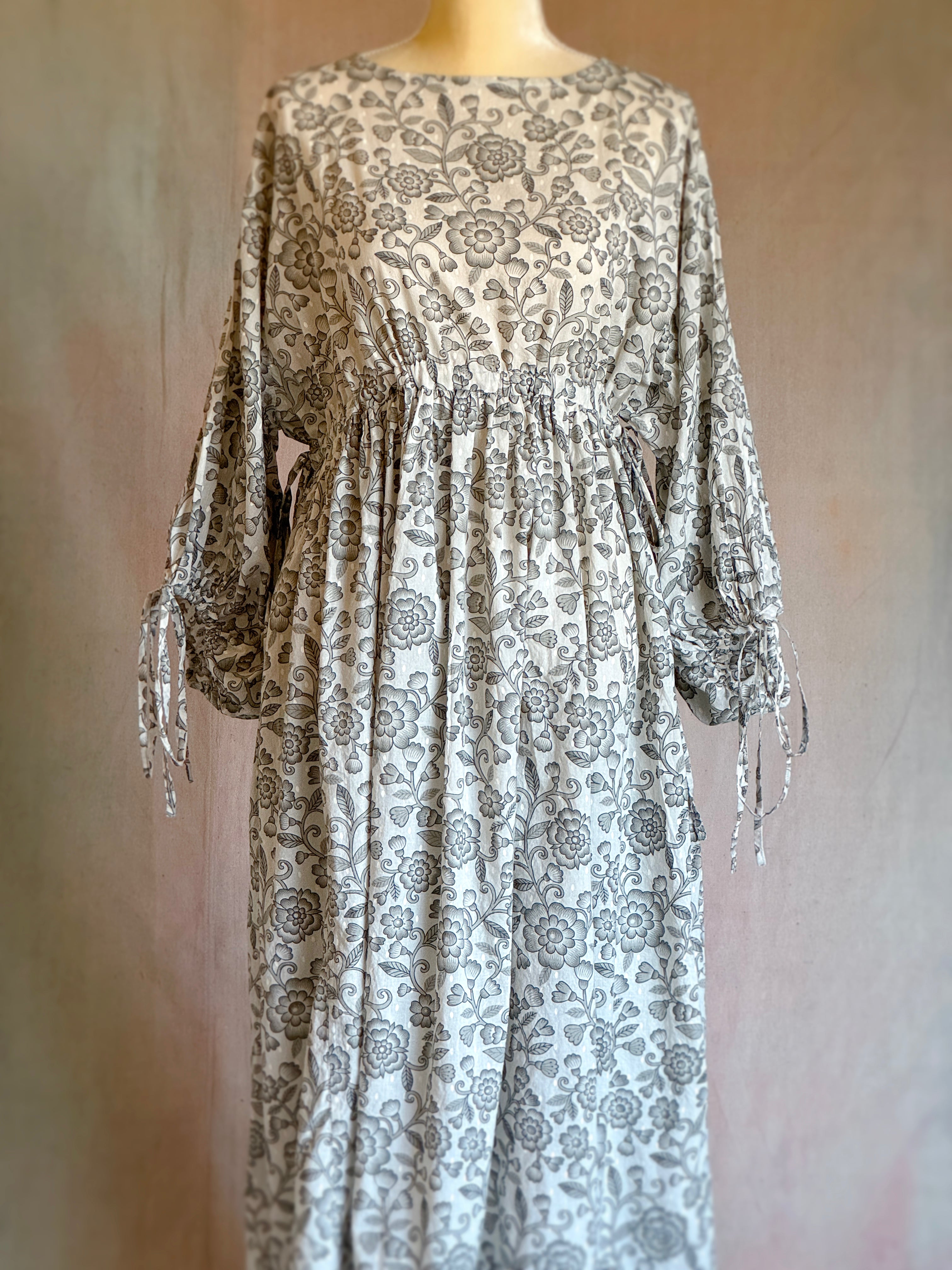 Poet Dress - Pressed Flowers
