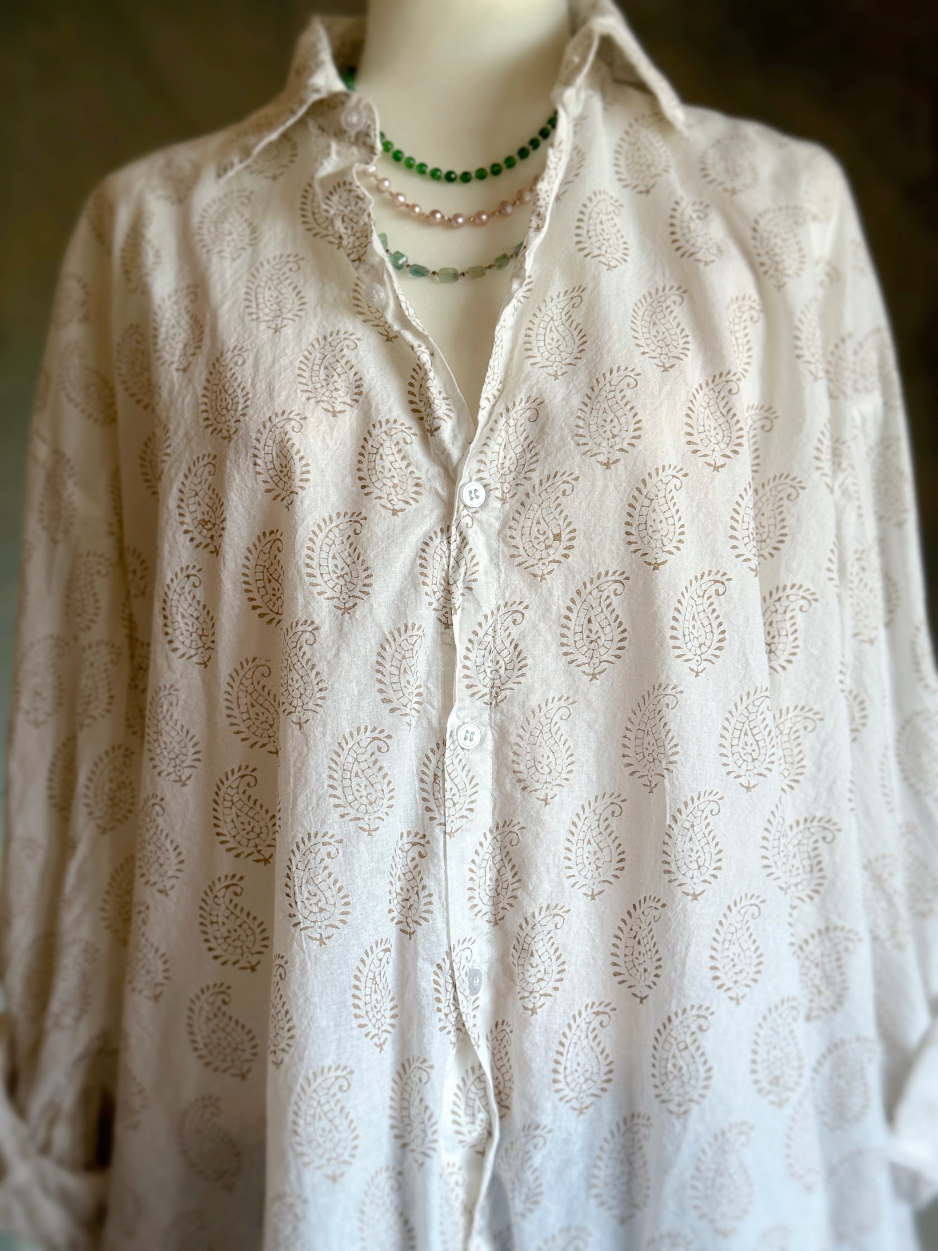 Work Shirt - Puhi Paisley