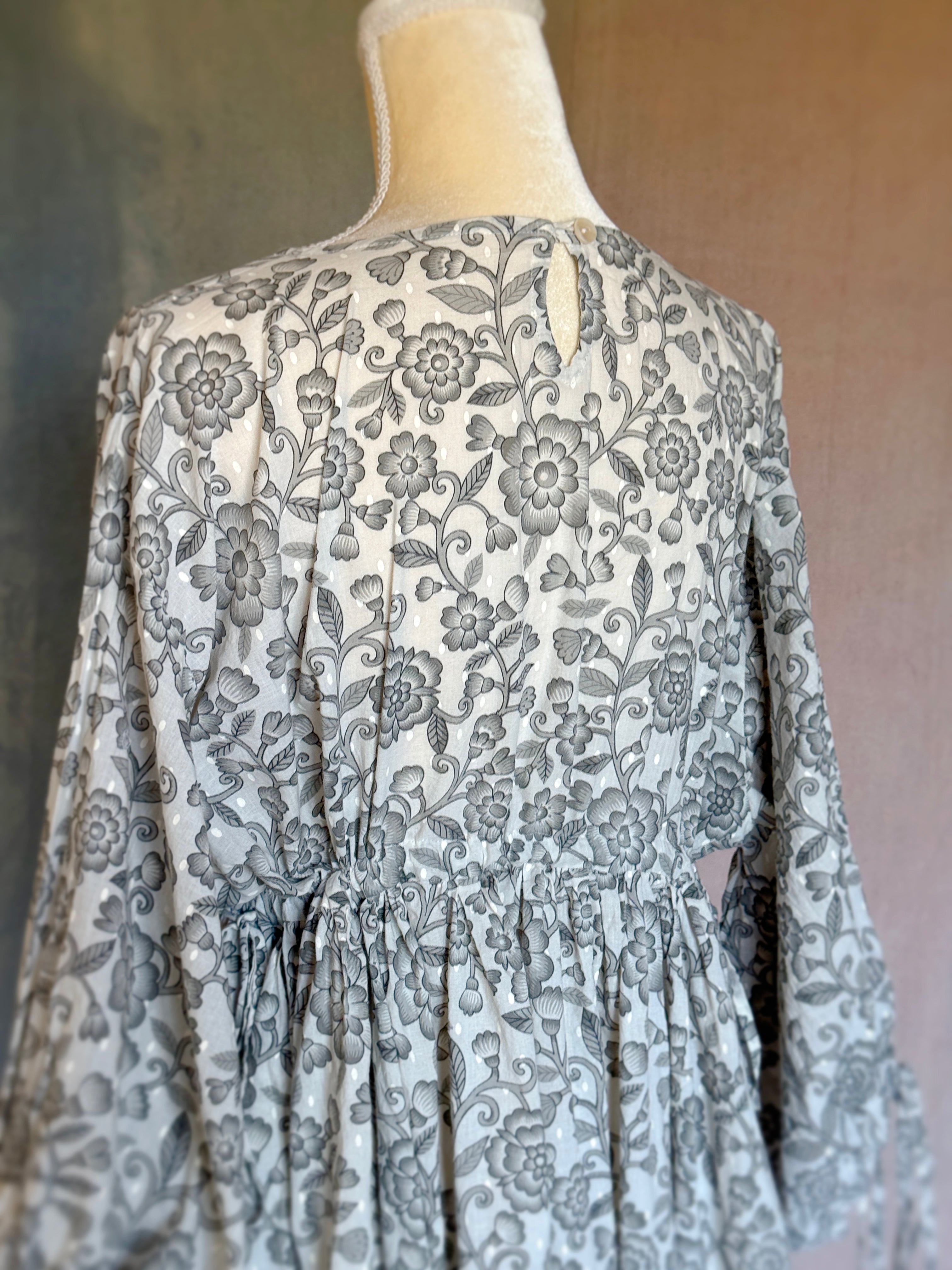 Poet Dress - Pressed Flowers