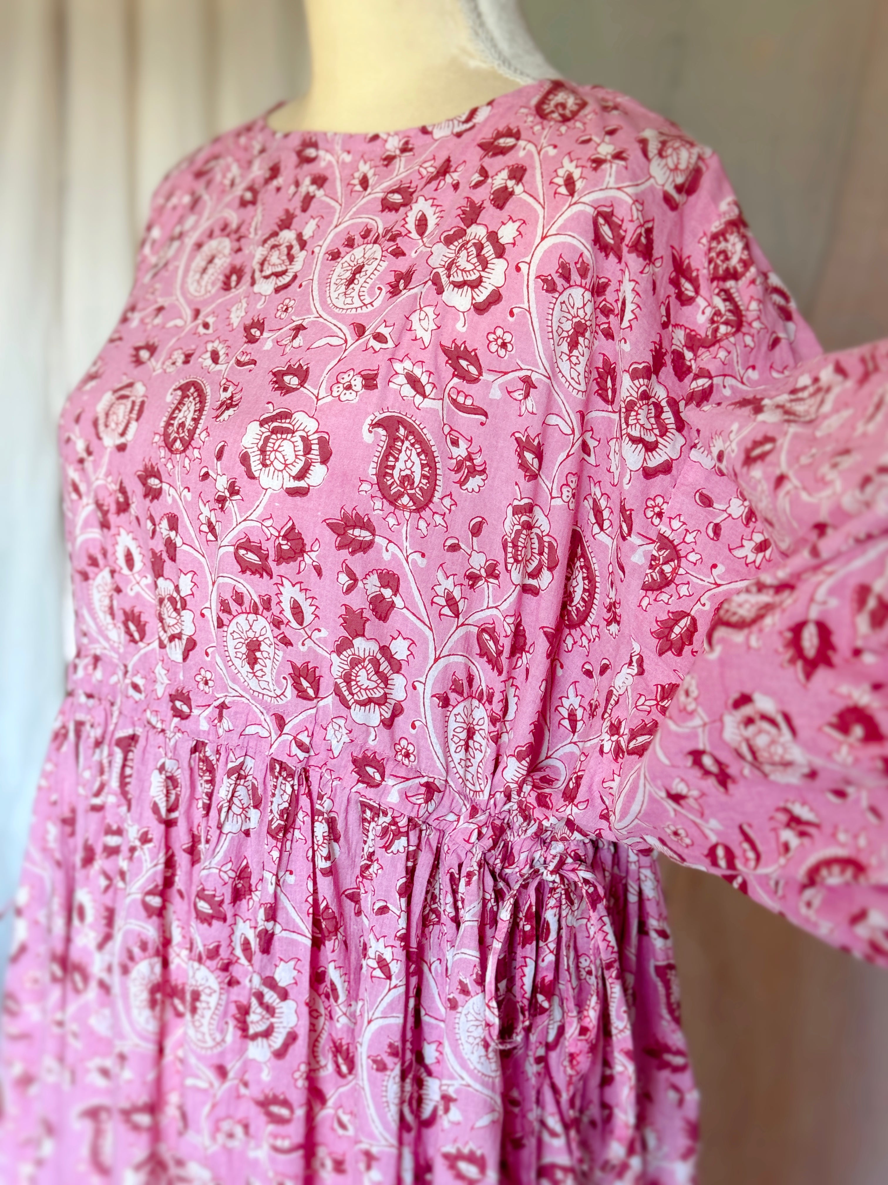 Poet Dress - Rosewater