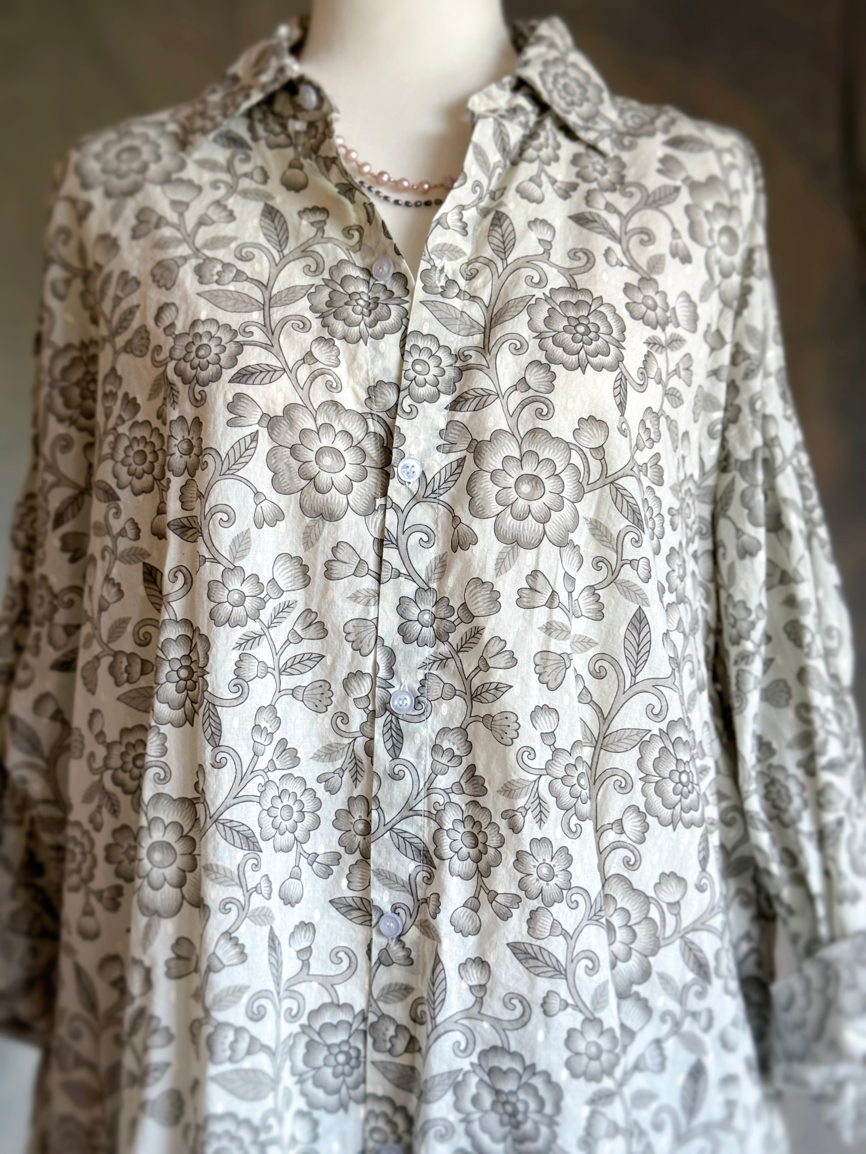 Work Shirt - Pressed Flowers