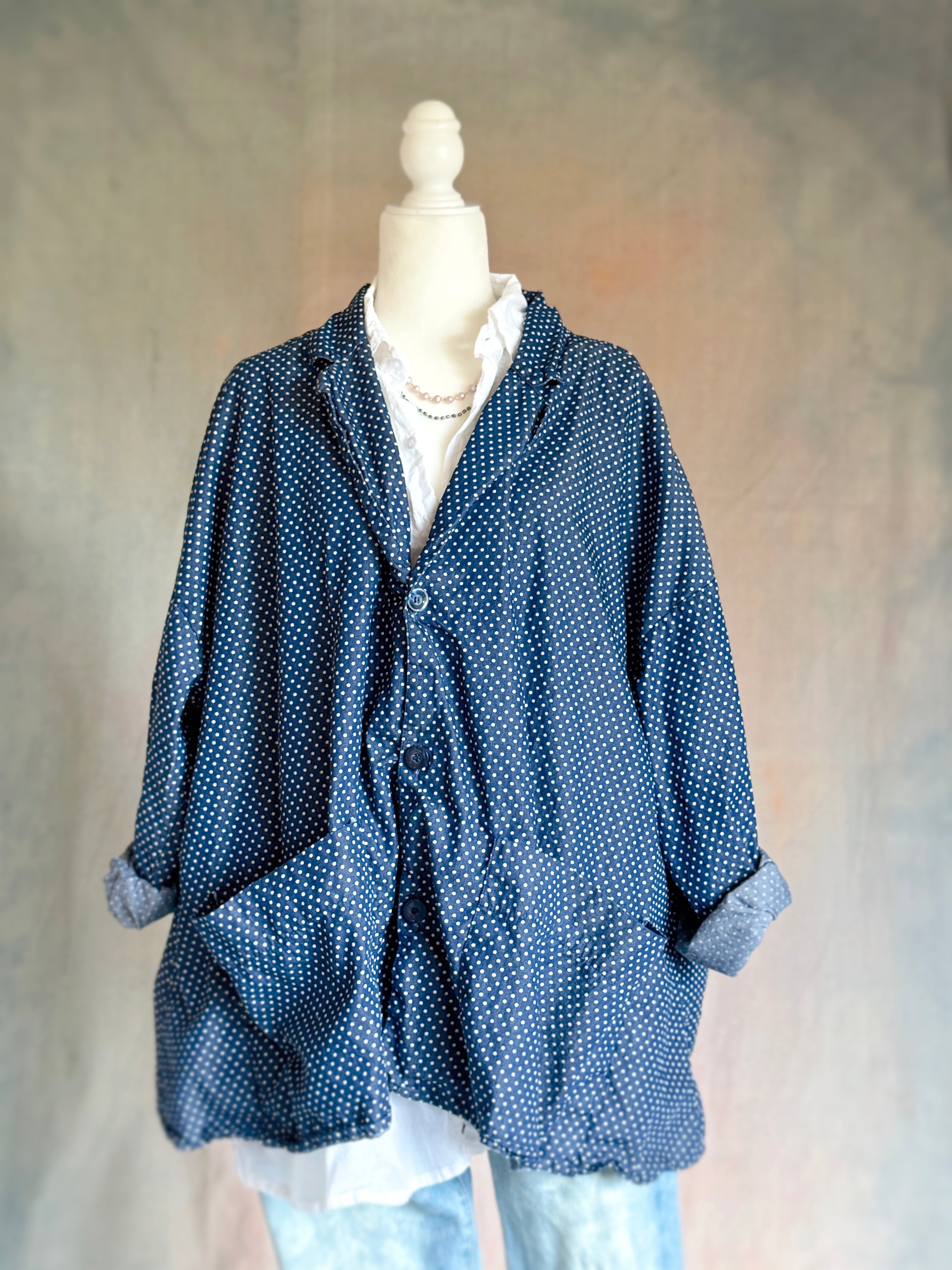 Chore Jacket - Gathered Dots