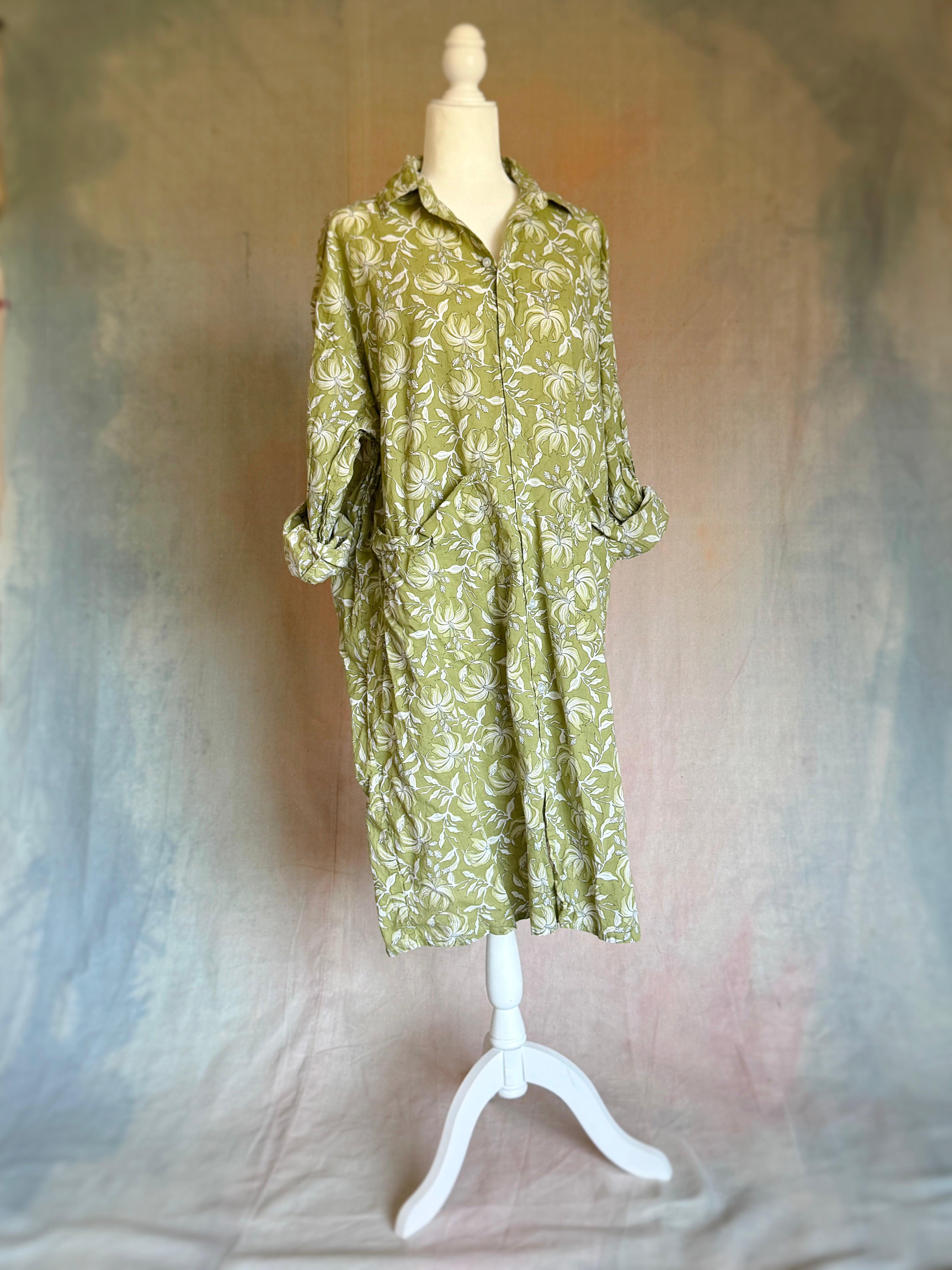 Midi Shirt Dress - Kokee Path