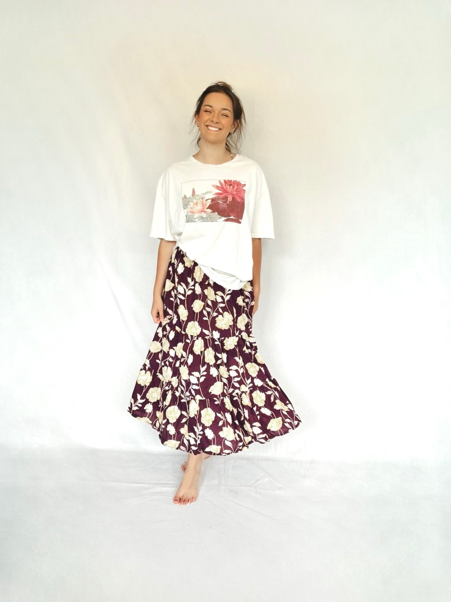 Graphic Tee - Red Lotus