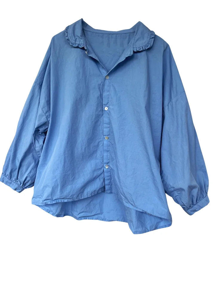 Ku'uipo Sweetheart Shirt - Hanalei Chambray