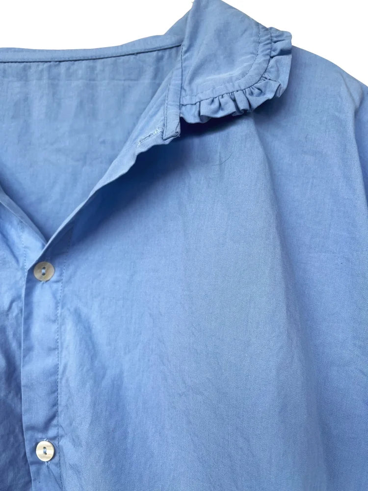 Ku'uipo Sweetheart Shirt - Hanalei Chambray