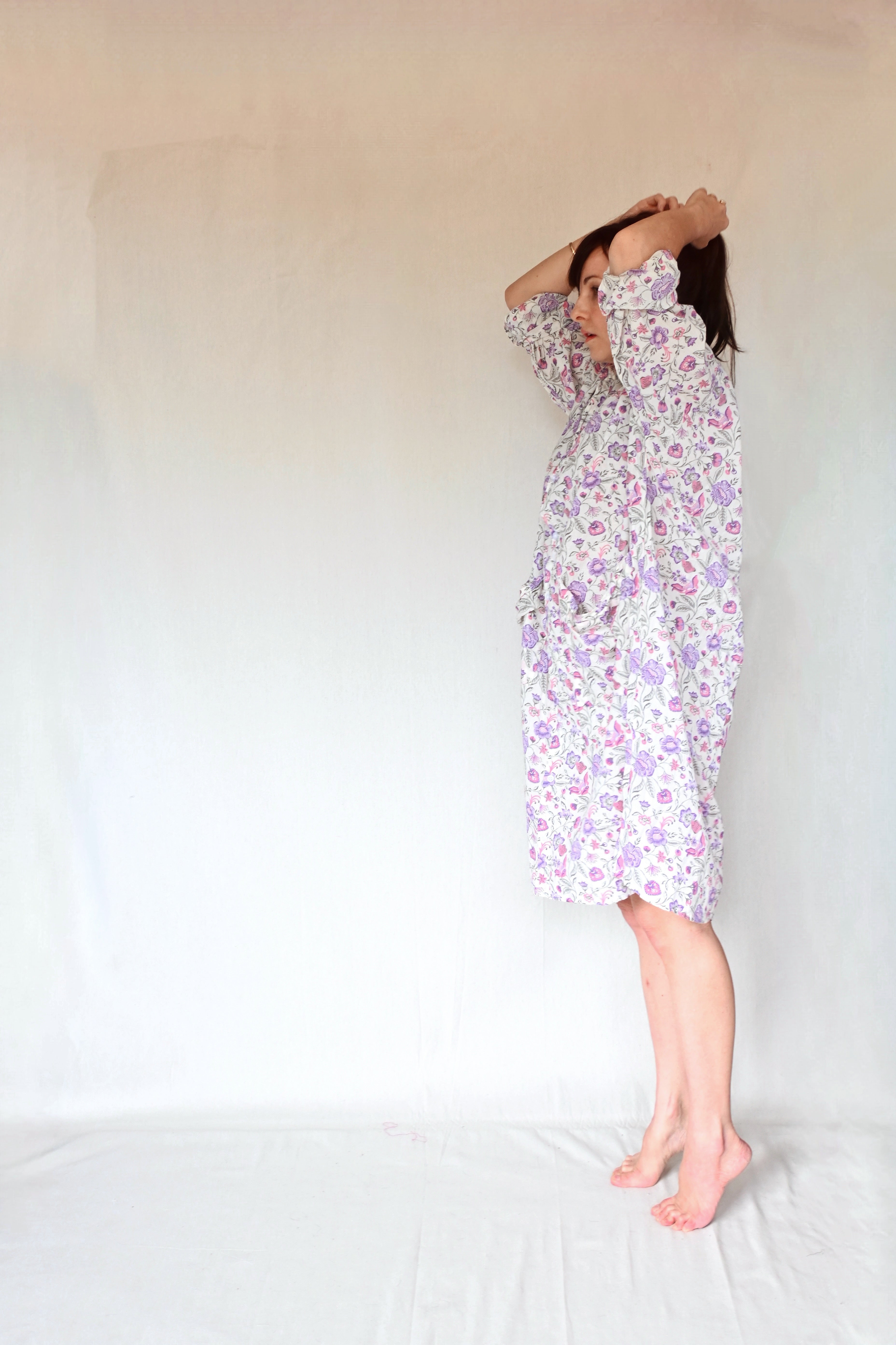 Midi Shirt Dress - Kokee Bloom