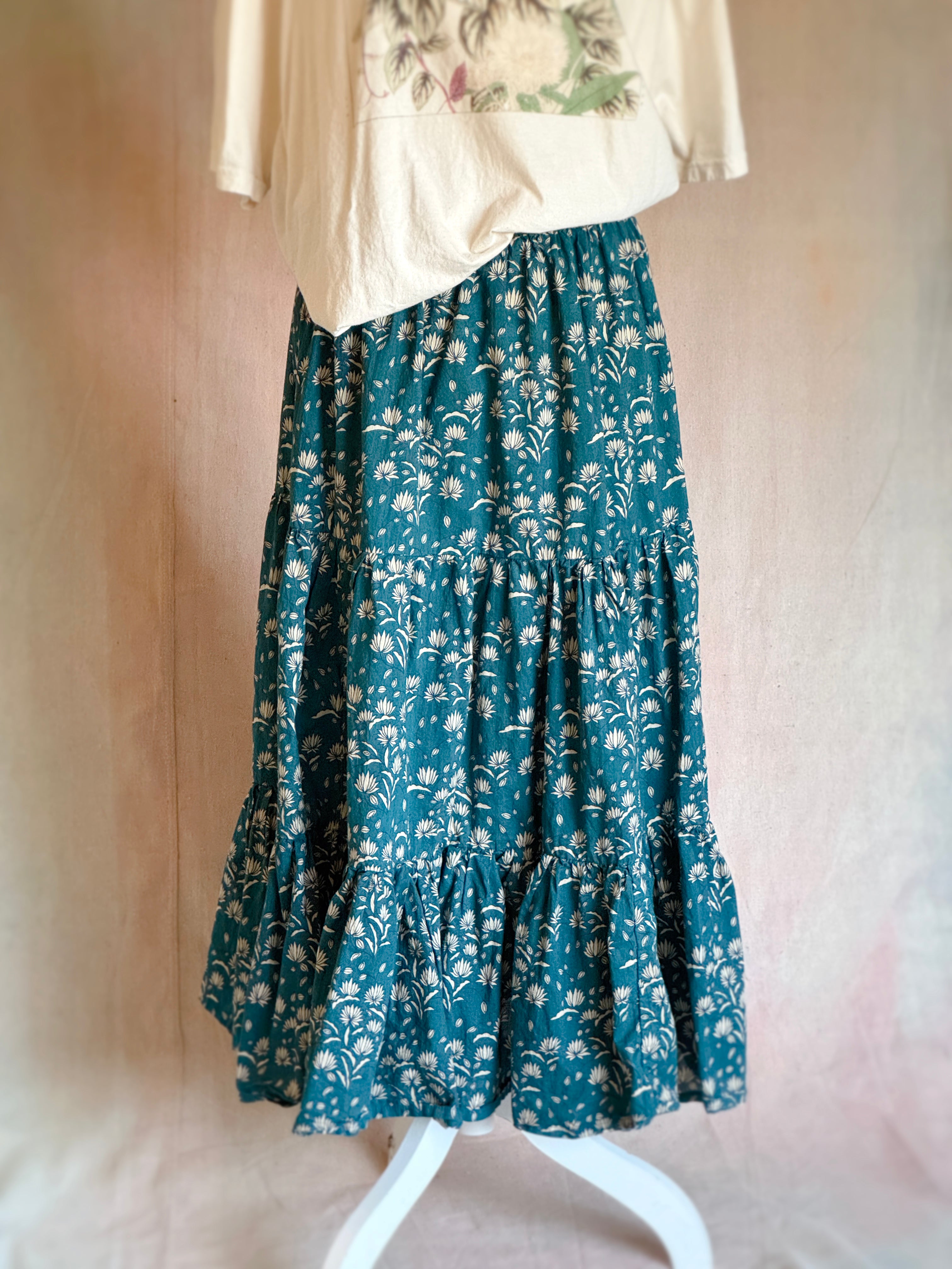 Full Skirt - Hanalei Blue