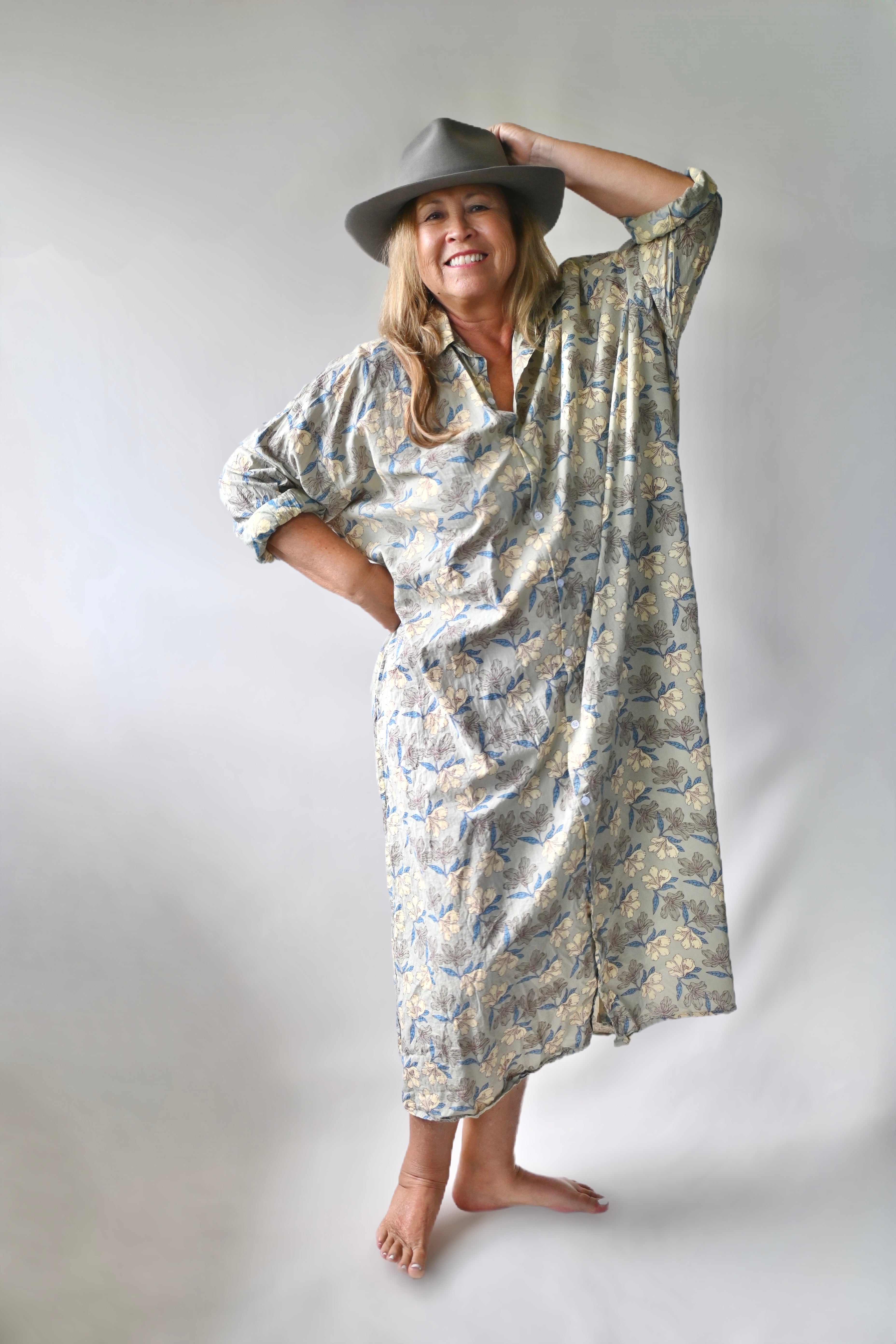 Maxi Shirt Dress - Naio