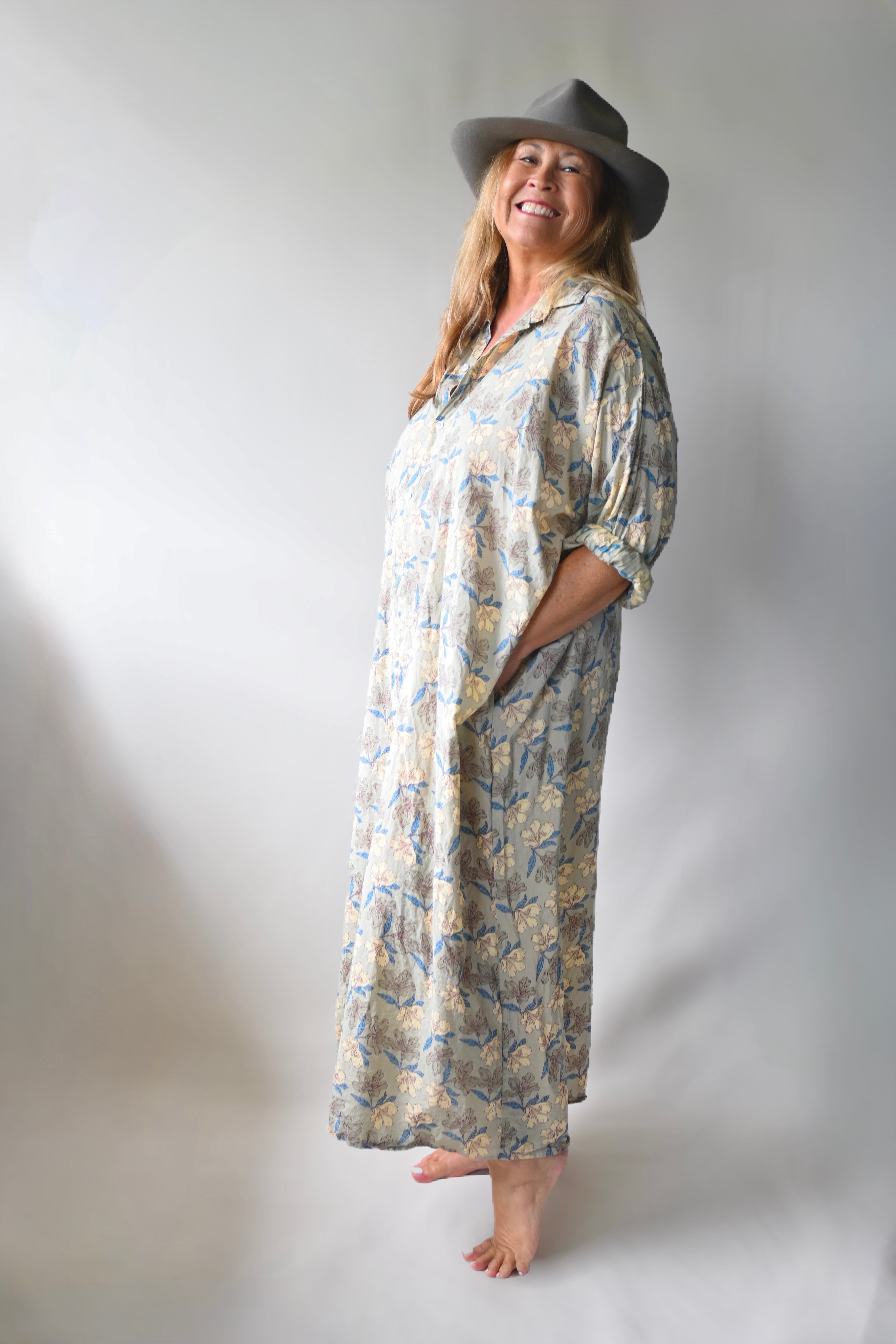 Maxi Shirt Dress - Naio