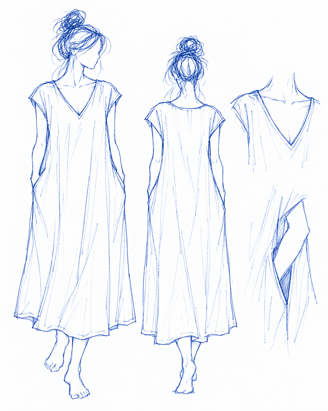 Rosie Dress - Nightfall